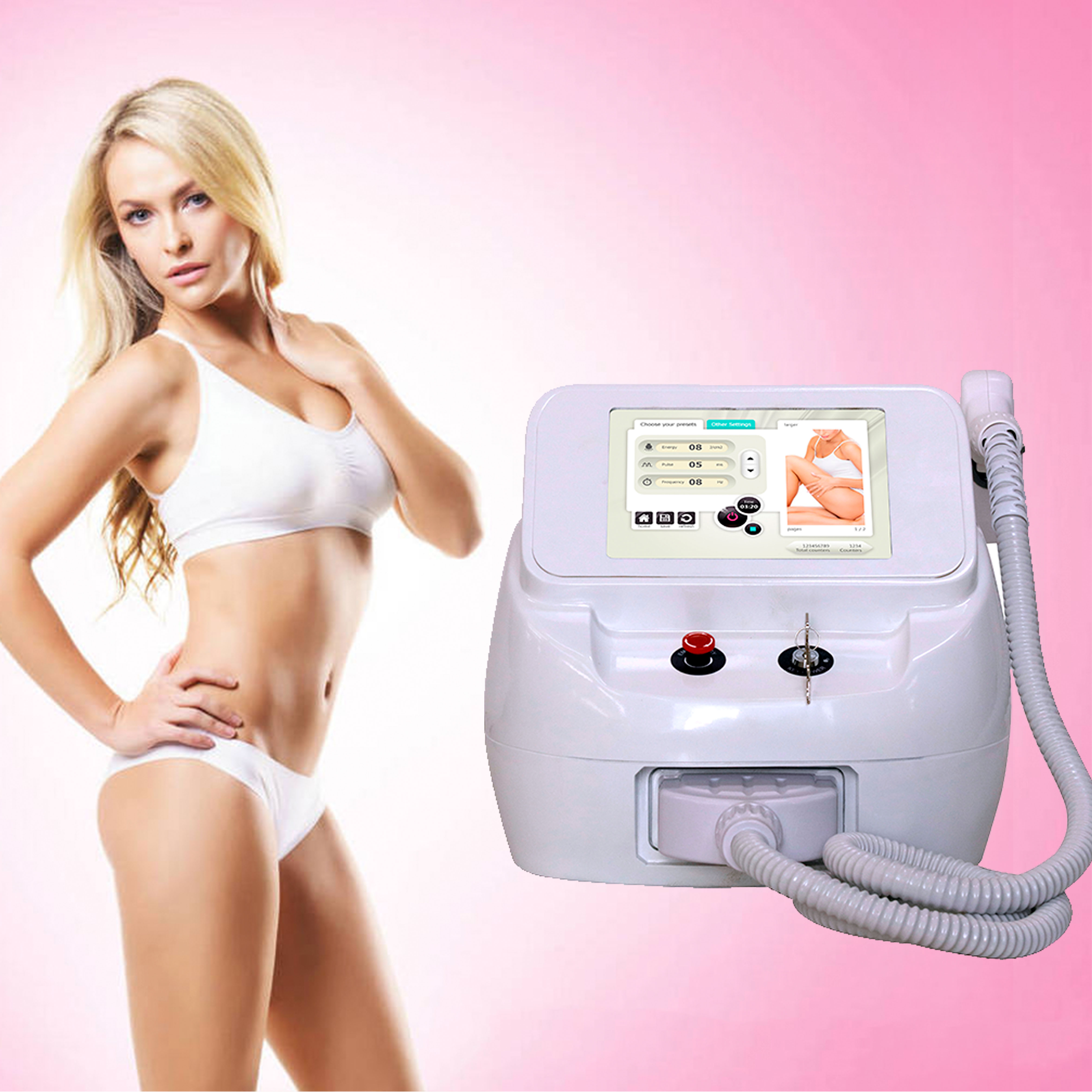 600W -1600W Diode Laser Hair Removal Epilator 755nm 808nm 1064nm OEM ODM