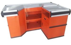 Quality Cashier Table Durable Supermarket / Retail Store Counters Desk For Checkout wholesale