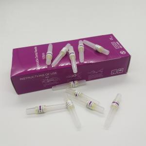 Quality Dental Flow Dispensing Irrigation Needle Tips 27G / 30G Medical Grade wholesale
