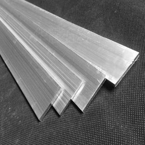 Quality 1060 Polished Aluminium Flat Bar Extruded For Shipbuilding Industry wholesale
