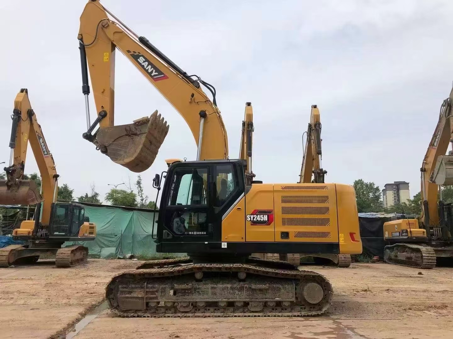 25500kg 245H Used Sany Excavator Crawler Excavator Construction Machine
