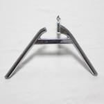 Anodizing Grey Zinc Die Casting Alloys Aluminum TV Holder For 400T Machine