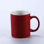 330ml Milk White Porcelain Sublimation Drinking Water Mug 11oz