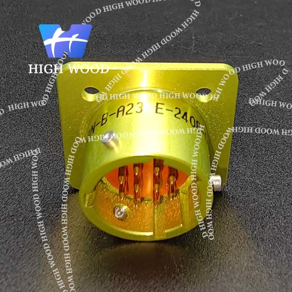 OHS Series Russian Standard Connector Q152-GJ13N-B-A23 With 10 Contacts Gild