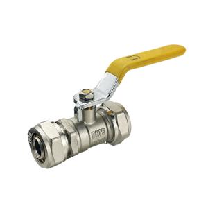 Quality Customized Support Tubomart Forged Yellow Long Handle Brass Ball Valves Ball Gas Valve wholesale