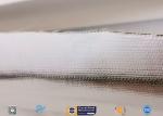 Laminated Aluminium Foil Fiberglass Cloth 97% Heat Reflect 300℃ Non Combustible