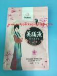 Aluminum Foil Zipper Lock Bag For Coffee / Seed / Cosmetic Packaging