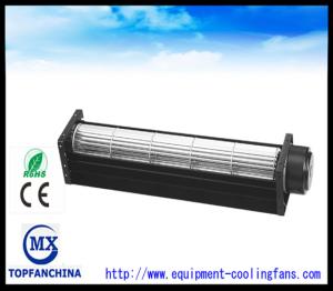 Quality 24 V tangential cross flow fan For Refrigerator , 60mm X 240mm Industrial DC Cross Flow Fan wholesale