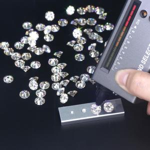 Quality D Color GRA Moissanite Diamond Stone 6.5mm Brilliant Cut Moissanite wholesale