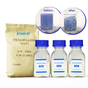 Quality Polyacrylamide PAM Polyelectrolyte Flocculant Chemicals used in Sewage Treatment Plant wholesale