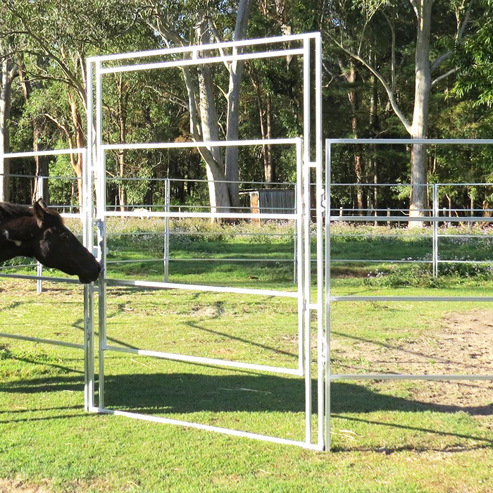 Australia Hot dipped galvanized 1.8x 2.1m livestock used horse panels for sale