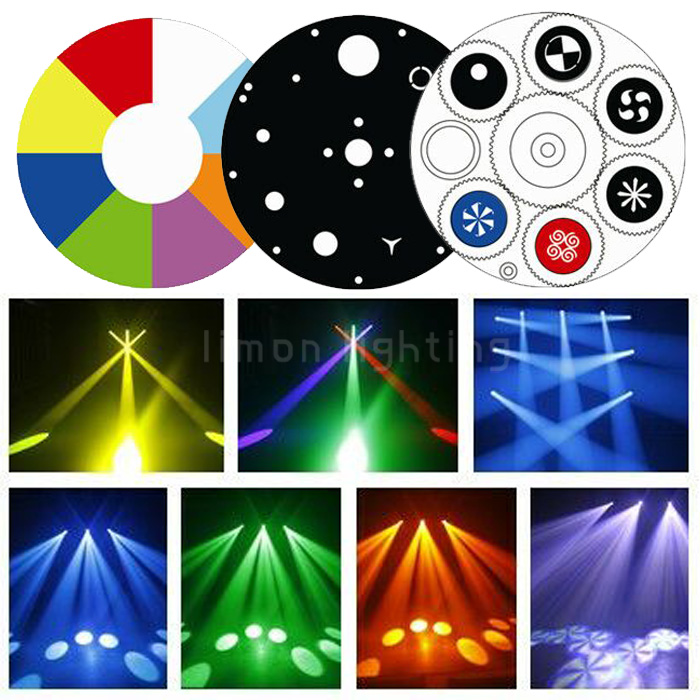 High Brightness 3 facet prism Motorized Focus 150w LED Moving Head Spot