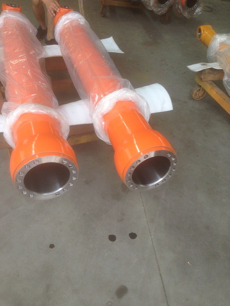 Doosan DH500 boom hydraulic cylinder tube，Doosan hydraulic stick cylinder part number