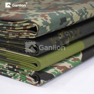 Quality Viscose Aramid N66 Vinylon Desert Camo Anti Infrared Fabric Antistatic wholesale