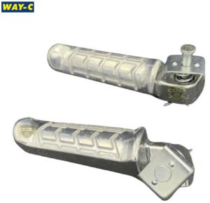 Quality N9123950 Rear Motorcycle Footrest Moto Rider Footpeg RH/LH For TVS APACHE RTR wholesale