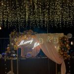 Acrylic Plate Custom Wedding Neon Sign Low Consumption Neon Light Logo Sign