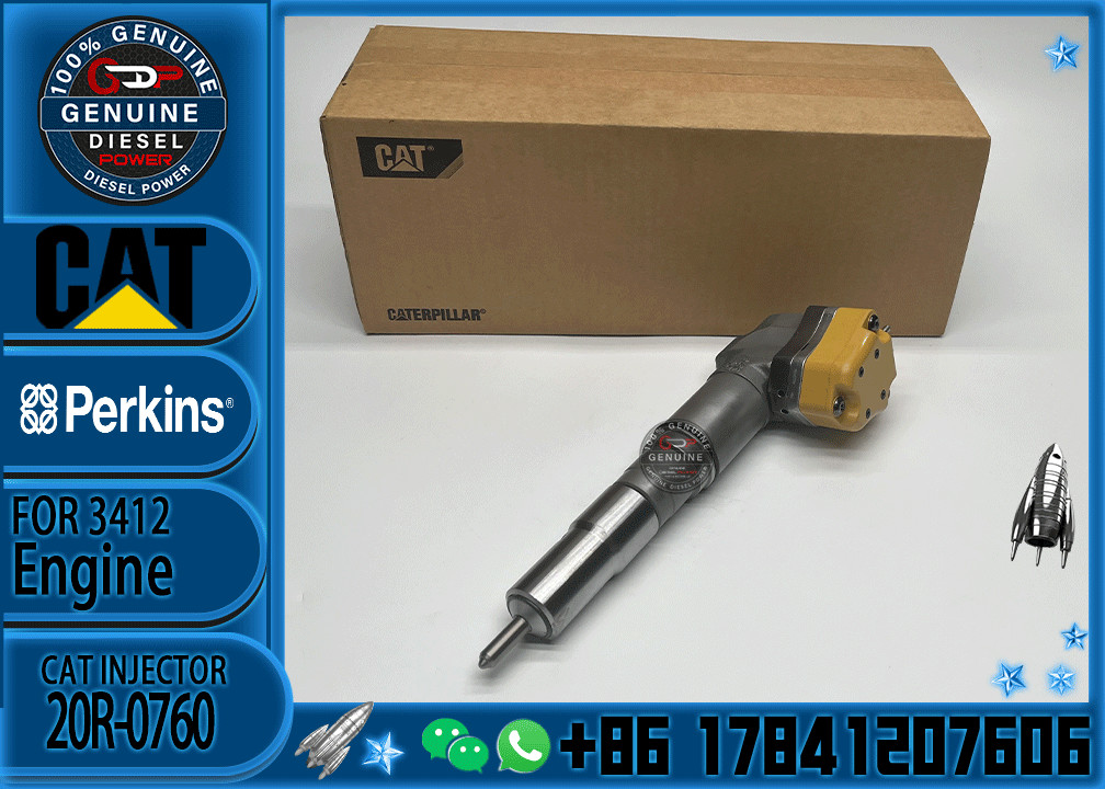 Brand new 222-5972 Fuel injector 20R-0760 fuel common rail injector 178-0199 1780199 For CAT 3406E 138-8756