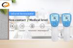 CE RoHS Certified Non Contact Infrared Thermometer Medical Level Easy Use