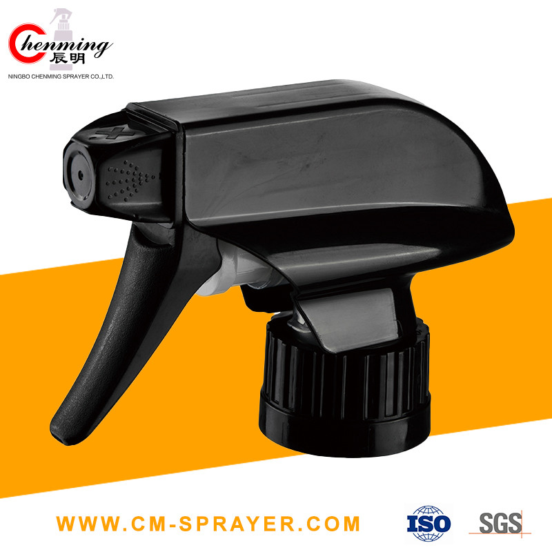 28-400 28/410 Plastic Trigger Sprayer Black Water Fine Mist Bottle Lids Adjustable Nozzle Leak Proof