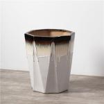 Garden suppliers modern concise home decoration piece ceramic macetas flower