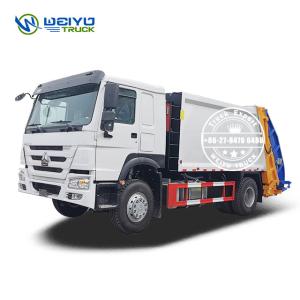 Quality Sanitation Sinotruk HOWO Garbage Compactor Truck Heavy Duty 14cbm wholesale
