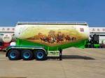 Heavy Mechanical Suspension Dry Bulk Cement Powder Tanker Semi Trailer with 12