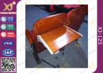 550mm Oak wood outer auditorium theatre chairs , auditorium seats
