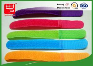 Quality Colorful Male And Female Cable Tie Roll For Manage Tie , Silk Printing wholesale