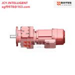 Heli Bevel Hollow Shaft Bevel Gearbox Electric Motor 2.2KW RF77 DRN100LS4/BE5