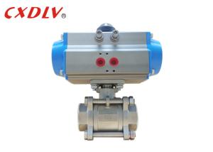 Quality Two Way Stainless Steel 304 Pneumatic Control Valve with Actuator for Water wholesale