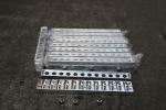 12 Holes Vermicelli Lipstick Making Mold Aluminum 1 Year Warranty