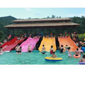 Quality Easy Assembly Family Water Slide Wide Water Slide For Many People wholesale