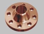 Zinc Plated Copper Nickel Flange And MOQ 200kg And ANSI Standard Weld Neck