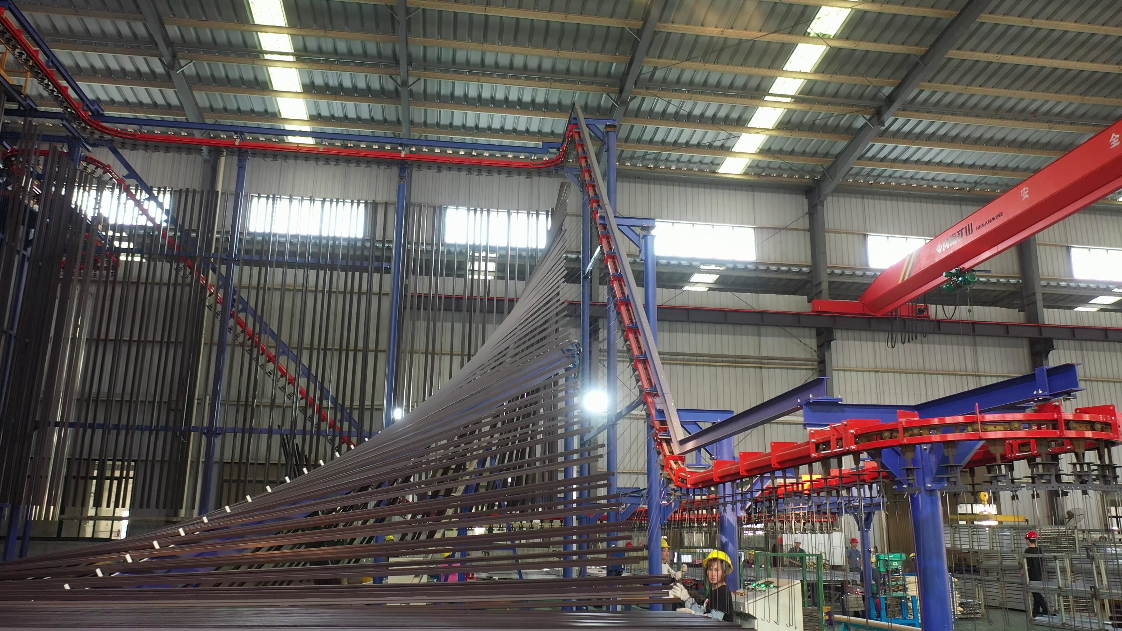 Turnkey Wheel Powder Coating Production Line OEM