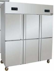 Quality Kitchen Stainless Steel Freezers Six Doors 48 Cubic Foot wholesale