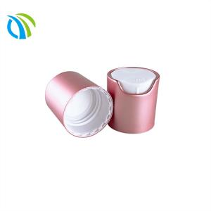 Quality Rose Gold Bottle Disk Top Cap 1oz Bottle 24mm Aluminum 0.12cc wholesale
