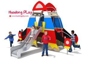 Quality Daycare HDPE Playground Steel Tube Material 460*370*300cm Wide Color Range wholesale