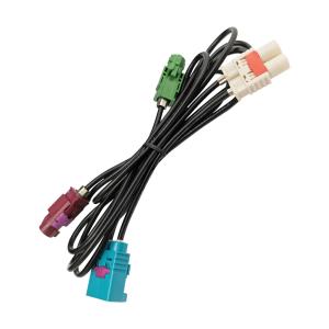 Quality LVDS 4 Pin FAKRA HSD Cable Wiring Harness For Car Antenna Cable Adapter wholesale