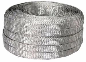 Quality High Abrasion Resistance Metallic Braided Sleeving For EMI Shielding wholesale