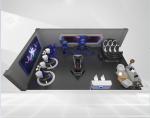 9D VR Egg / Racing Car Simulator Space Themed Virtual Reality Park for Play Game