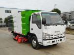ISUZU Special Purpose Trucks 3cbm Road Sweeping Truck Mini Street Cleaning