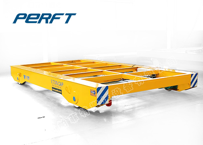 Cable Reel Power Steel Rail Transfer Cart Abrasive Blast and Paint Facility material handling equipment