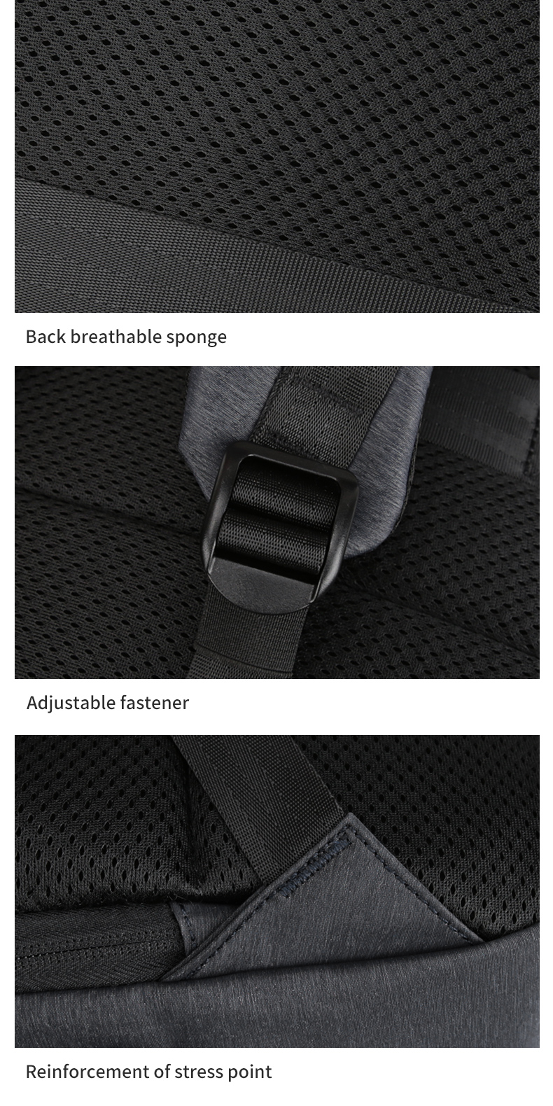 Factory hot sale OEM custom logo men school waterproof business bag travel USB Laptop Backpack