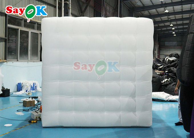 Led Light Inflatable Marquee Tent Children Inflatable Cube Party Nightclub Tent