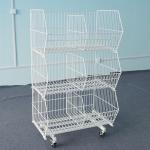 Supermarket Commercial Supermarket Equipment Multi Layers Wire Basket