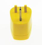 Plastic 60X40MM 1x4mm Banana Sockets Earth Bonding Plug