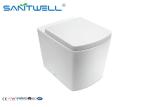 S trap 2 Piece Free Standing Toilet Ceramic WC For Living Room