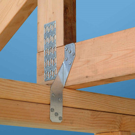 Wood Timber Connector Standard Hot Dip Galvanized Joist Hangers for Roofing Trusses