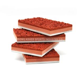 Quality All Weather Resistant IAAF Certified Tracks , Synthetic PU Running Track wholesale