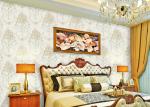 Soundproof Modern Removable Wallpaper / Contemporary Bathroom Wallpaper With